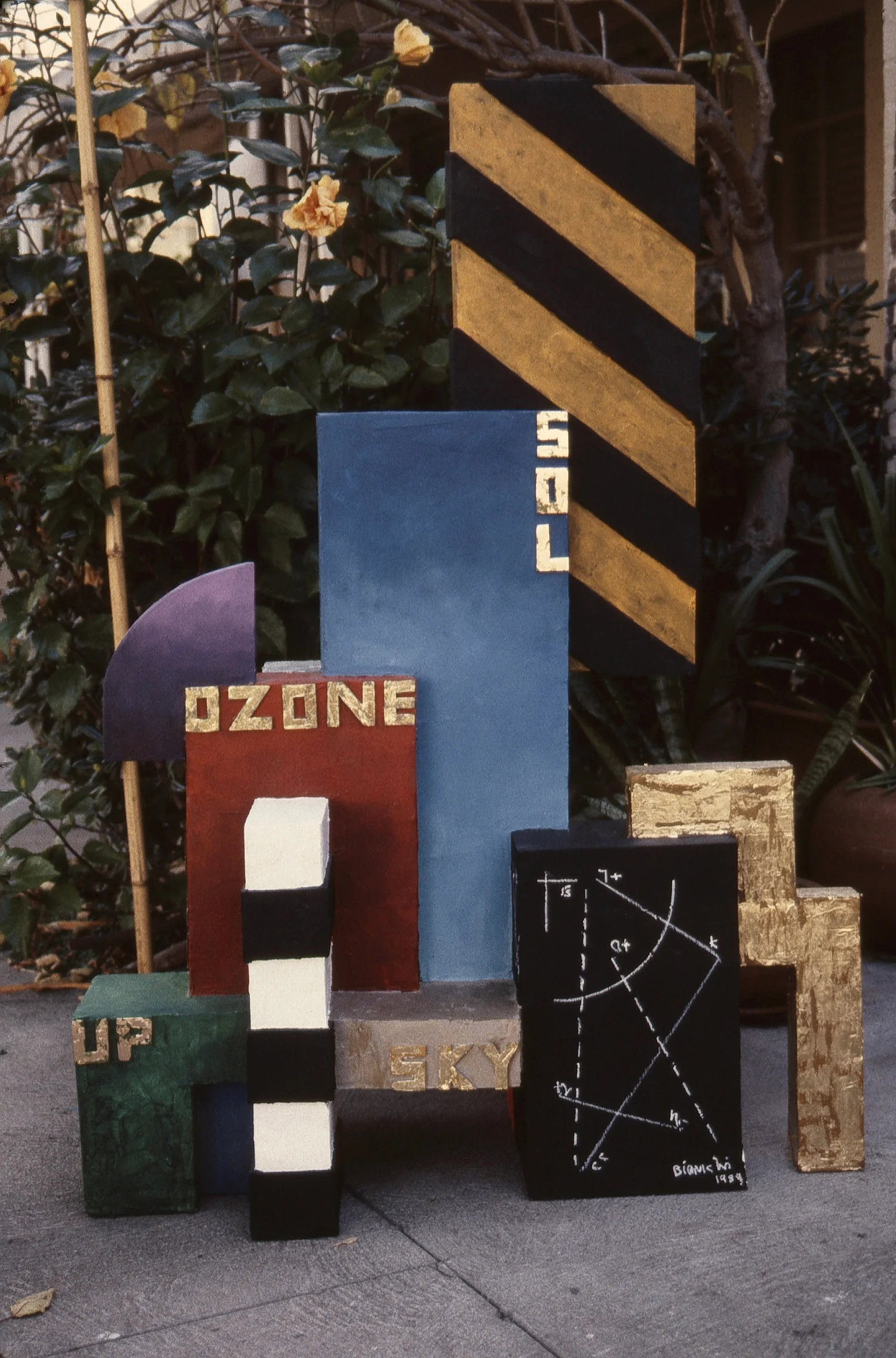TOM BIANCHI — Painted Constructions 1985 - 1989